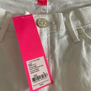 Lilly Pulitzer South Ocean Slim Cropped Pants